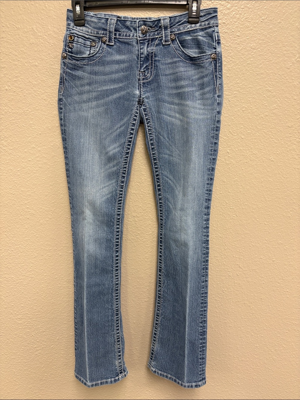 Miss Me Light Blue Bootcut Jeans